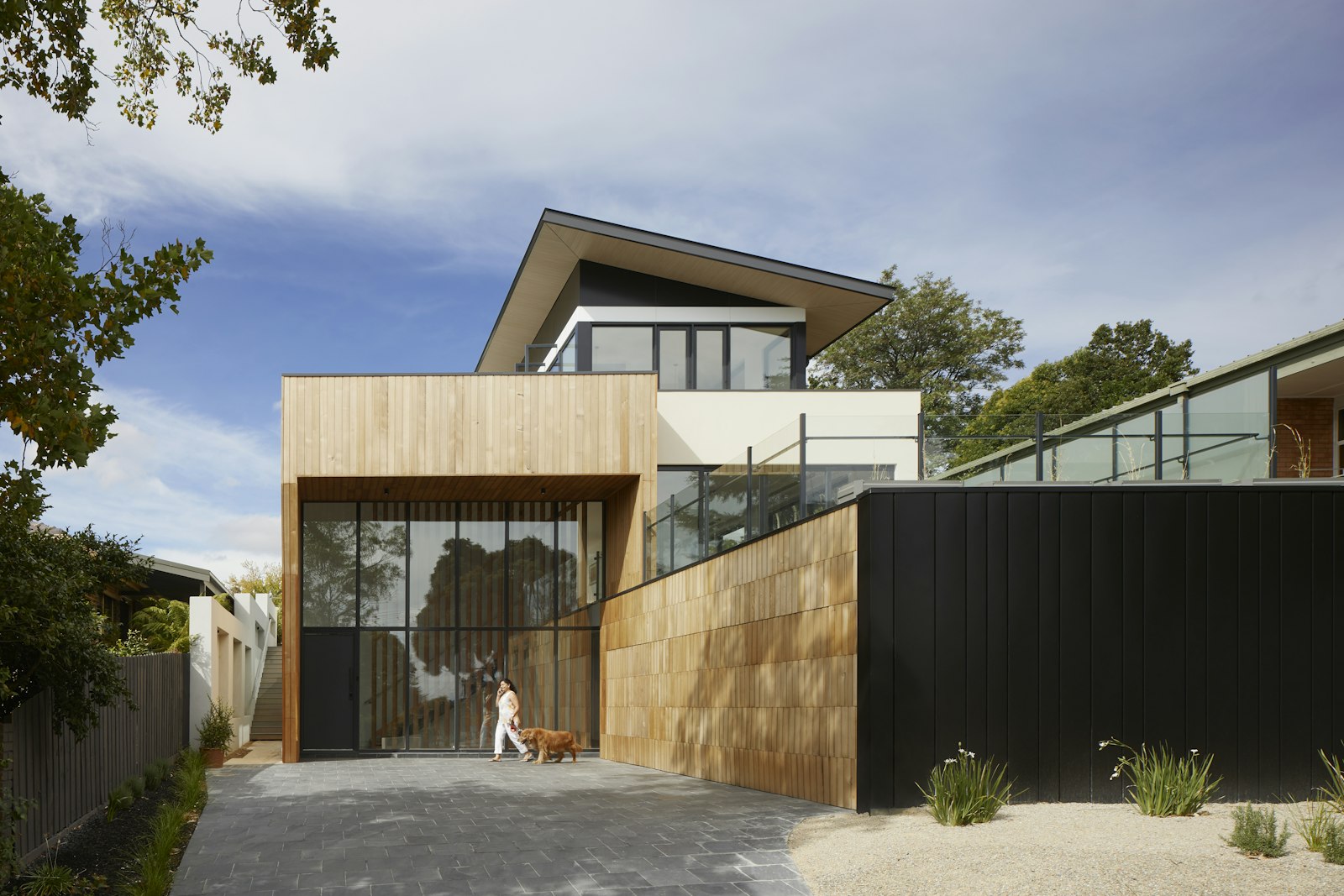 Modern home exterior